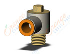 SMC KQ2V11-35AS fitting, uni male elbow, KQ2 FITTING (sold in packages of 10; price is per piece)