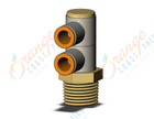 SMC KQ2VD09-37AS fitting, dble uni male elbow, KQ2 FITTING (sold in packages of 10; price is per piece)