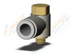 SMC KQ2VF06-M5A fitting, uni female elbow, KQ2 FITTING (sold in packages of 10; price is per piece)