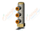 SMC KQ2VT03-32A fitting, tple uni male elbow, KQ2 FITTING (sold in packages of 10; price is per piece)