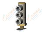 SMC KQ2VT12-02AS fitting, tple uni male elbow, KQ2 FITTING (sold in packages of 10; price is per piece)