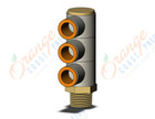 SMC KQ2VT13-37AS fitting, tple uni male elbow, KQ2 FITTING (sold in packages of 10; price is per piece)