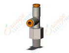 SMC KQ2Y01-33NS fitting, male run tee, KQ2 FITTING (sold in packages of 10; price is per piece)
