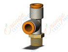 SMC KQ2Y07-34A fitting, male run tee, KQ2 FITTING (sold in packages of 10; price is per piece)