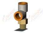 SMC KQ2Y13-02AS fitting, male run tee, KQ2 FITTING (sold in packages of 10; price is per piece)