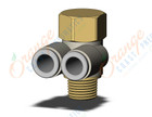 SMC KQ2ZF06-01AS fitting, br uni female elbow, KQ2 FITTING (sold in packages of 10; price is per piece)