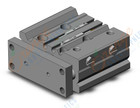 SMC MGPM16-20Z-M9NL cyl, compact guide, slide brg, MGP COMPACT GUIDE CYLINDER