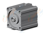 SMC RDQB100-50-M9NZ cyl, compact, air cushion, RQ COMPACT CYLINDER