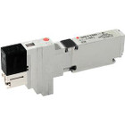 SMC VQ1200-1E1 valve, dbl sol, plug-in (ac), VQ1000/VQ20/VQ30 VALVE***
