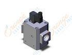 SMC AV5000-N10-5DC valve, soft start 3/4, AV SOFT START UP BODY PORT
