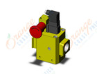 SMC AVL5000-10-5DZM valve, soft start w/lock-out, AVL SOFT START LOCK-OUT VALVE