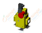 SMC AVL5000-N10-5DZ-R valve, soft start w/lock-out, AVL SOFT START LOCK-OUT VALVE