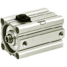 SMC CBQ2A40-100DC-RL cyl, compact, locking, CBQ2 CYLINDER COMPACT LOCKING