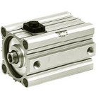 SMC CBQ2A50-50DC-HN cyl, compact, locking, CBQ2 CYLINDER COMPACT LOCKING