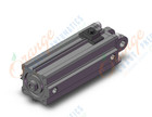 SMC CBQ2D50TF-100DC-HL cyl, compact, locking, CBQ2 CYLINDER COMPACT LOCKING