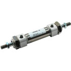 SMC CDM2WB20TN-150 cyl, rnd body, dbl rod***, CM2/CM3 ROUND BODY CYLINDER***