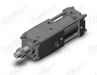 SMC CDNA2B50-25-D cyl, tie rod, power lock, a/s, CNA/CNA2 POWER LOCK CYLINDER