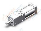 SMC CDNSB125-200-D cyl w/lock, a/tube, auto-sw, CNS FINE LOCK TIE ROD CYLINDER