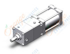 SMC CDNSB160-200-D cyl w/lock, a/tube, auto-sw, CNS FINE LOCK TIE ROD CYLINDER