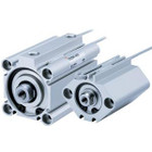 SMC CDQ2B40-50+50DM-A73L3-X636 cyl, compact, dual stroke, CQ2 COMPACT CYLINDER