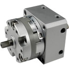 SMC CDRBU2WU40-180S-R73CL actuator, free mount rotary, CRBU2 ROTARY ACTUATOR