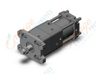 SMC CNA2F80-25-D cyl, tie rod, power lock, CNA/CNA2 POWER LOCK CYLINDER