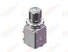 SMC IRV10A-N07 vacuum regulator, single side, IRV VACUUM REGULATOR