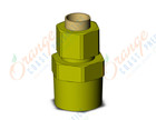 SMC KFH08B-03S fitting, male connector brass, KF INSERT FITTINGS