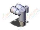 SMC KGLU06-01S fitting, branch male elbow, KG/KQ(X23) 1-TOUCH STAINLESS (sold in packages of 2; price is per piece)