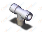 SMC KGT16-04S fitting, male branch tee s/s, KG/KQ(X23) 1-TOUCH STAINLESS (sold in packages of 2; price is per piece)