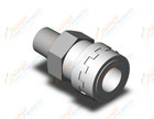 SMC KK130L-02MS fitting, KK13 S COUPLERS (sold in packages of 5; price is per piece)