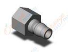 SMC KK130P-N03F s coupler, female thread, KK13 S COUPLERS (sold in packages of 5; price is per piece)