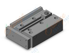 SMC MGPL20-50-HN cyl, end lock guide, ball brg, MGP COMPACT GUIDE CYLINDER