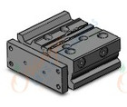 SMC MGPM20-25Z-A93 cyl, compact guide, slide brg, MGP COMPACT GUIDE CYLINDER