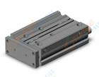 SMC MGPM25-100Z-A93 cyl, compact guide, slide brg, MGP COMPACT GUIDE CYLINDER