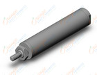 SMC NCDMB150-0350S base cylinder, NCM ROUND BODY CYLINDER