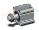 SMC CDQ2B32-10DCMZ-A96L cylinder, CQ2-Z COMPACT CYLINDER
