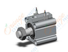 SMC CDQ2B32-10DCMZ-M9BVZ cylinder, CQ2-Z COMPACT CYLINDER