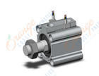 SMC CDQ2B32-10DCMZ-M9PV cylinder, CQ2-Z COMPACT CYLINDER
