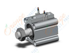 SMC CDQ2B32-15DCMZ-M9NVZ cylinder, CQ2-Z COMPACT CYLINDER