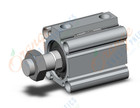 SMC CDQ2B32-20DCMZ-M9BA cylinder, CQ2-Z COMPACT CYLINDER