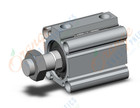 SMC CDQ2B32-20DCMZ-M9PL cylinder, CQ2-Z COMPACT CYLINDER