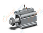 SMC CDQ2B32-20DCMZ-M9PV cylinder, CQ2-Z COMPACT CYLINDER