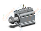SMC CDQ2B32-20DMZ-M9BV cylinder, CQ2-Z COMPACT CYLINDER