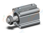 SMC CDQ2B32-25DCMZ-A93Z cylinder, CQ2-Z COMPACT CYLINDER