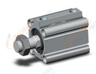 SMC CDQ2B32-25DCMZ-M9BWSBPC cylinder, CQ2-Z COMPACT CYLINDER