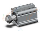 SMC CDQ2B32-30DCMZ-M9PA cylinder, CQ2-Z COMPACT CYLINDER