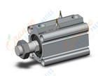 SMC CDQ2B32-35DMZ-A93VL cylinder, CQ2-Z COMPACT CYLINDER