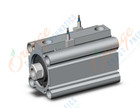 SMC CDQ2B32-40DCZ-M9BV cylinder, CQ2-Z COMPACT CYLINDER
