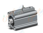 SMC CDQ2B32-40DZ-M9BAVL cylinder, CQ2-Z COMPACT CYLINDER